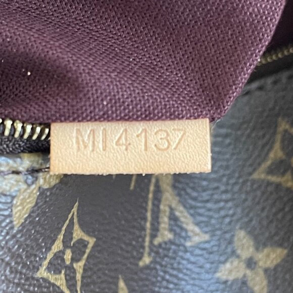 Louis Vuitton Iena PM Shoulder Bag Monogram Leather Brown M42268 (133425) - Picture 14 of 15